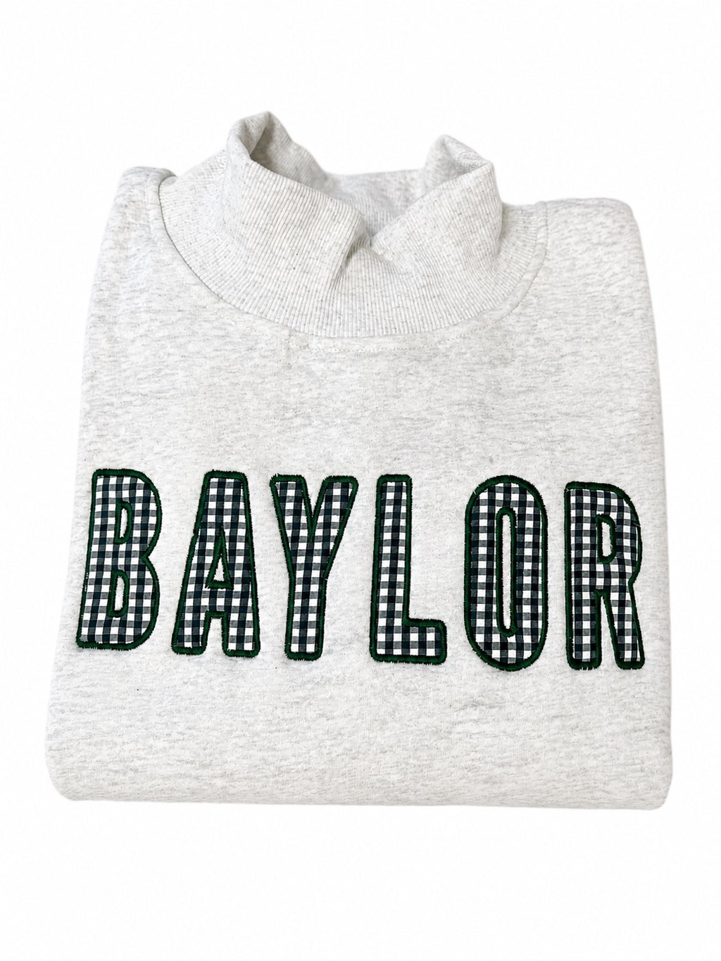Appliqué Mockneck