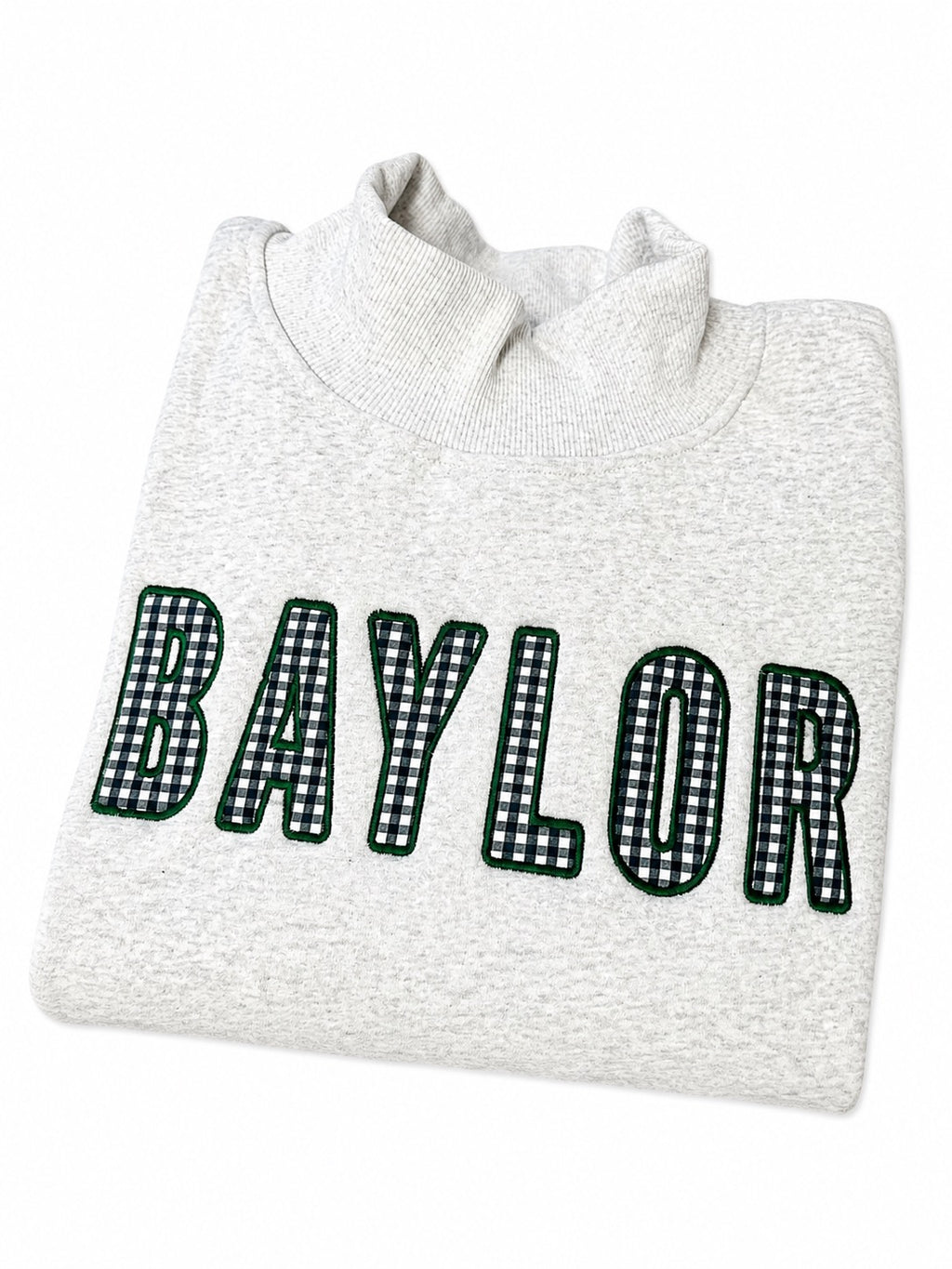 Appliqué Mockneck