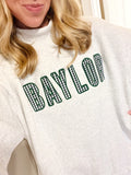 Appliqué Mockneck
